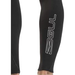 2024 Gul Hombres Response FX 5/4mm Gbs Chest Zip Neopreno RE1242-C1 - Black / Contour Camo -Aqua Sport Tienda Gul Mens Response FX GBS Chest Zip Wetsuit Black Contour Camo Detail 5.2000x2000