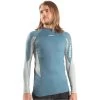 2024 Gul Xola Manga Larga Hombre Lycra Vest Rg0339-b9 - Azul / Gris
