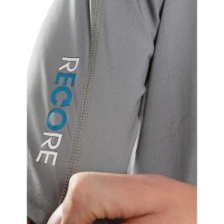 2024 Gul Hombre Xola Lycra Vest Manga Corta Rg0338-b9 - Gris -Aqua Sport Tienda Gul Mens Xola Short Sleeve Rash RG0338 B9 Grey 5.2000x2000