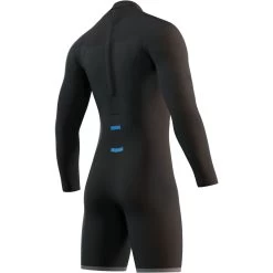 2024 Mystic Hombres Brand 3/2mm Manga Larga Back Zip Shorty Neopreno 210315 - Black 7 2024 Mystic Hombres Brand 3/2mm Manga Larga Back Zip Shorty Neopreno 210315 - Black -Aqua Sport Tienda Mystic Mens Brand Long Sleeve Shorty Wetsuit 210315 Black 3.2000x2000