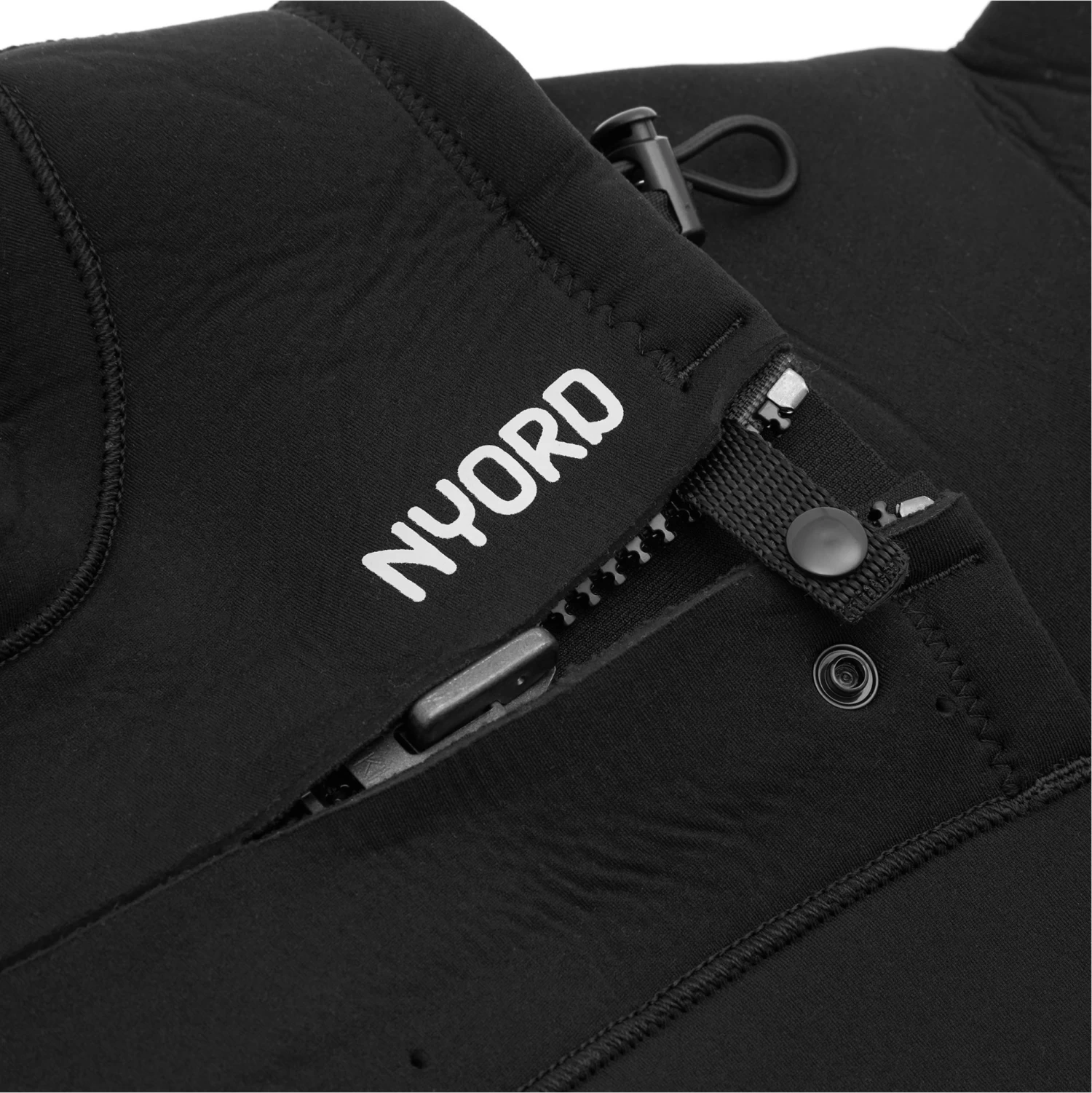 2024 Nyord Hombres Furno Warmth 5/4mm Chest Zip Gbs Neopreno FWM54001 - Black 7 2024 Nyord Hombres Furno Warmth 5/4mm Chest Zip Gbs Neopreno FWM54001 - Black - Imagen 7