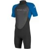 ONeill 2024 O'Neill Hombres Reactor II 2mm Back Zip Shorty Neopreno 5041 - Black / Ocean
