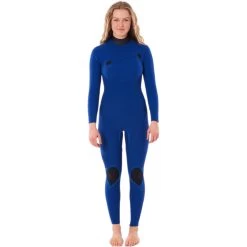 2023 Rip Curl Mujer E-Bomb 4/3mm Zip Free Neopreno WSMYIG - Black -Aqua Sport Tienda Rip Curl Womens E Bomb Zip Free Wetsuit WSM9LG Blue 3.2000x2000
