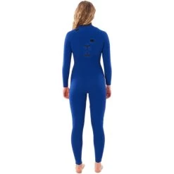 2023 Rip Curl Mujer E-Bomb 4/3mm Zip Free Neopreno WSMYIG - Black -Aqua Sport Tienda Rip Curl Womens E Bomb Zip Free Wetsuit WSM9LG Blue 4.2000x2000