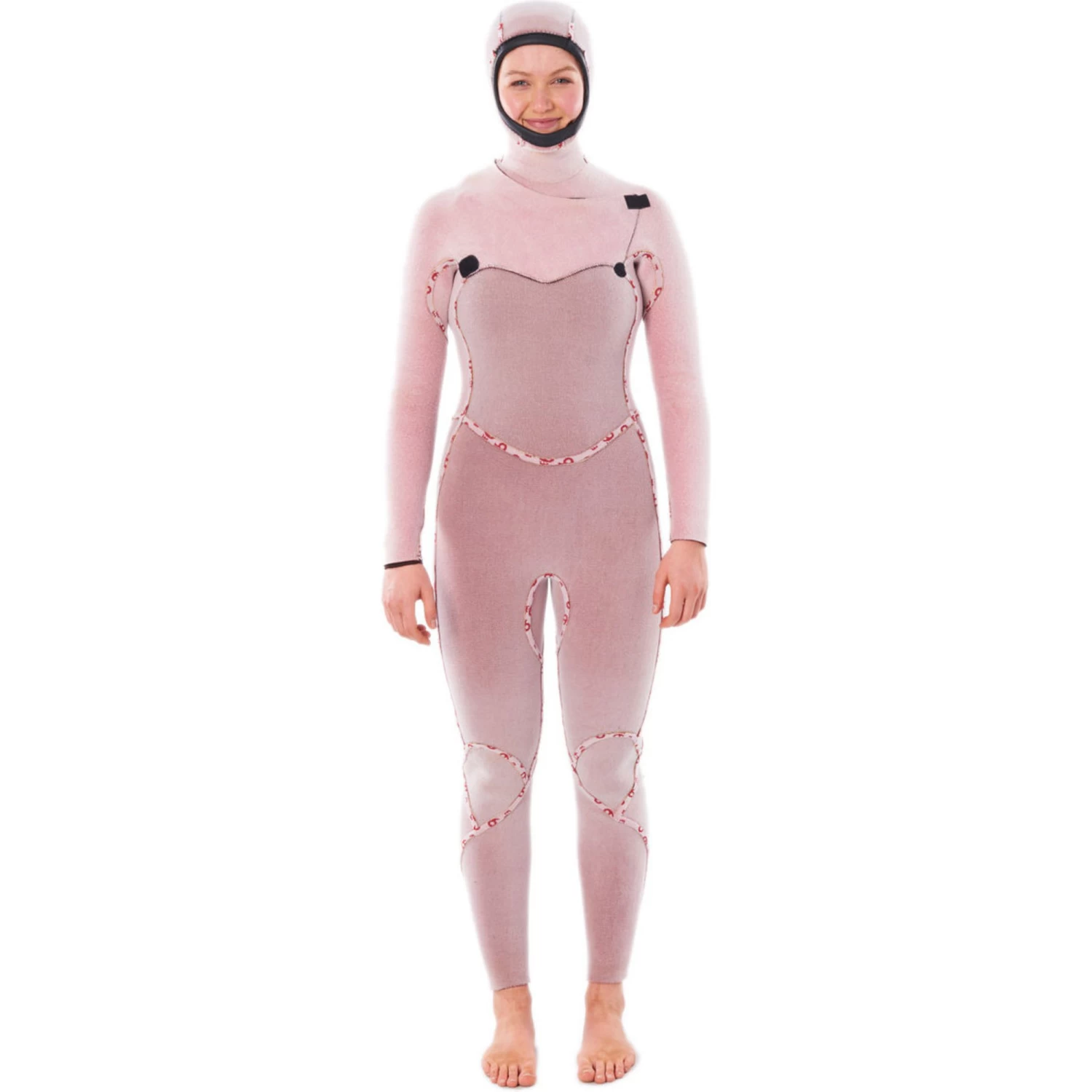 2024 Rip Curl Mujer Flashbomb 6/4mm Con Capucha Chest Zip Neopreno WSTYHG - Black 4 2024 Rip Curl Mujer Flashbomb 6/4mm Con Capucha Chest Zip Neopreno WSTYHG - Black - Imagen 4