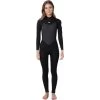 2023 Rip Curl Mujer Omega 5/3mm Back Zip Neopreno - Black