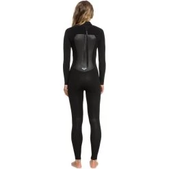 2024 Roxy Mujer Prologue 5/4/3mm Back Zip Neopreno ERJW103073 - Black -Aqua Sport Tienda Roxy Womens Prologue Back Zip Wetsuit ERJW103073 Black 2.2000x2000