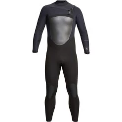 2024 Xcel Hombres Drylock 5/4mm Chest Zip Neopreno MC54DRY0 - Black