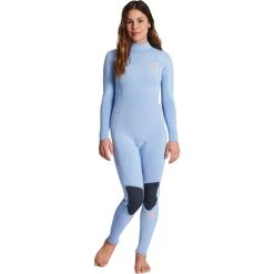 2023 Billabong Mujer Synergy 4/3mm Back Zip Neopreno ABJW100133 - Good Tides