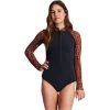 2024 Billabong Mujer Salty Dayz Manga Larga 2mm Shorty Neopreno ABJW400100 - Spotted