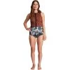 2024 Billabong Mujeres Sol Sista 1mm Front Zip Shorty Traje De Neopreno Abjw500101 - Manchado