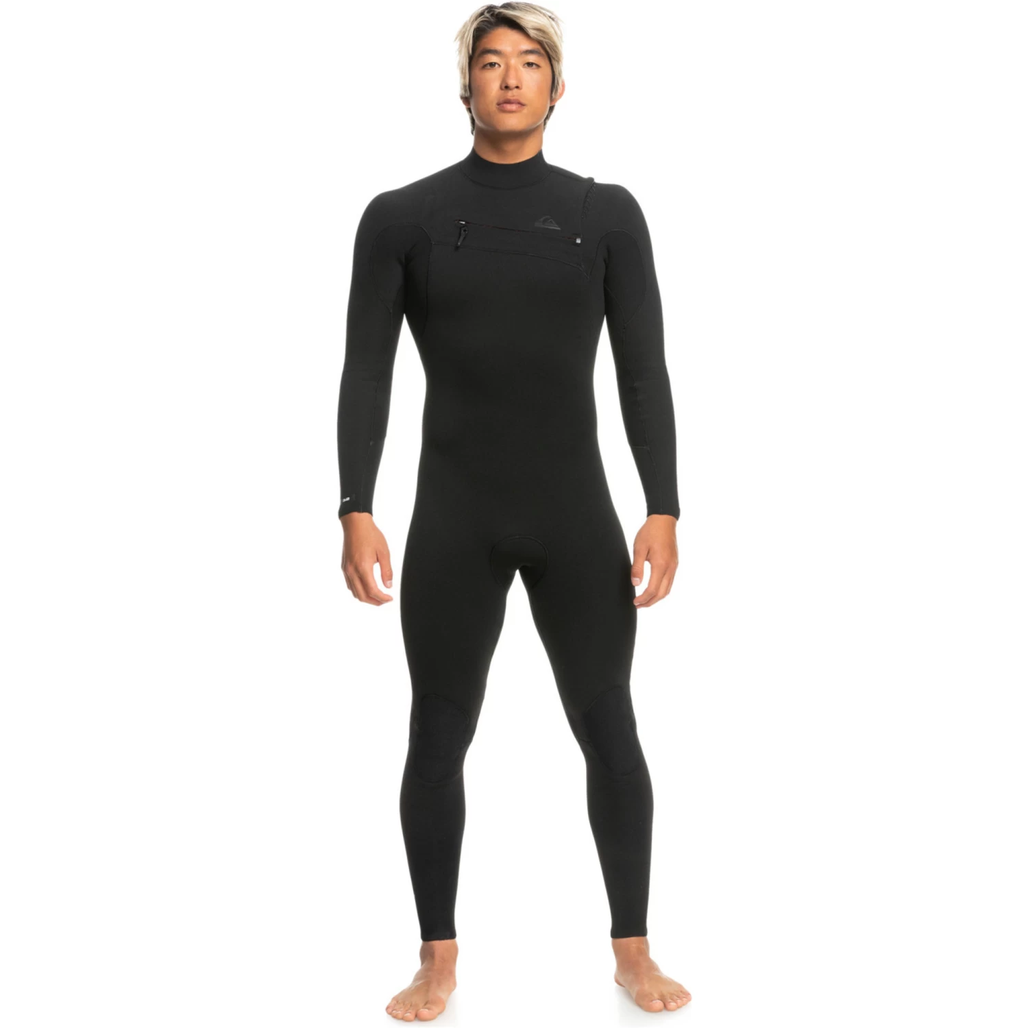 2024 Quiksilver Hombres Highline 4/3mm Chest Zip Neopreno EQYW103158 - Black 1 2024 Quiksilver Hombres Highline 4/3mm Chest Zip Neopreno EQYW103158 - Black